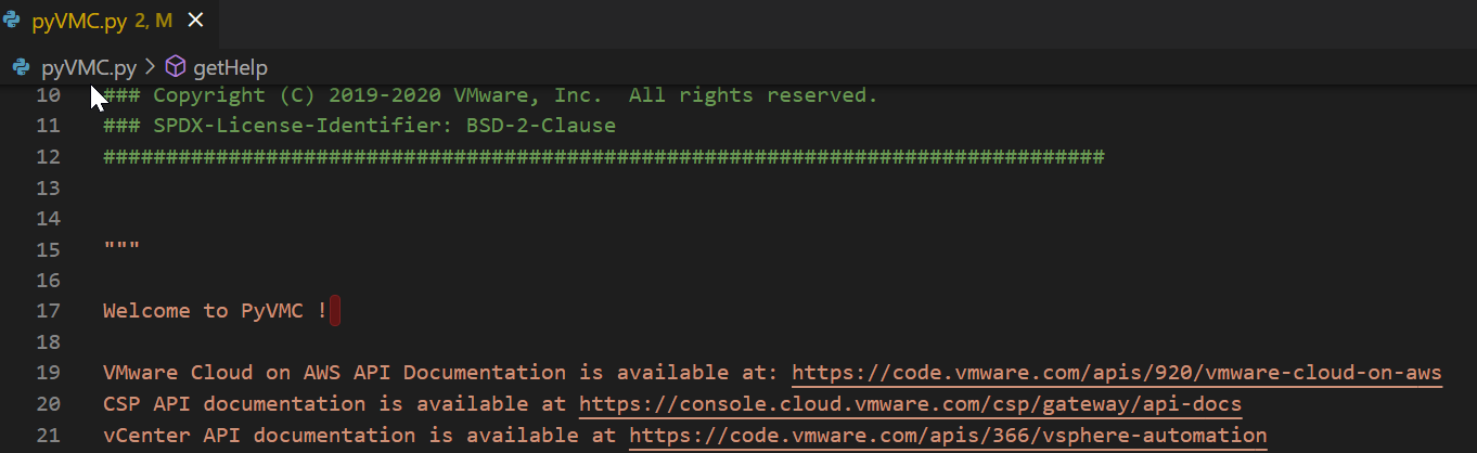 Python Client for VMC on AWS - Part II - More User Management